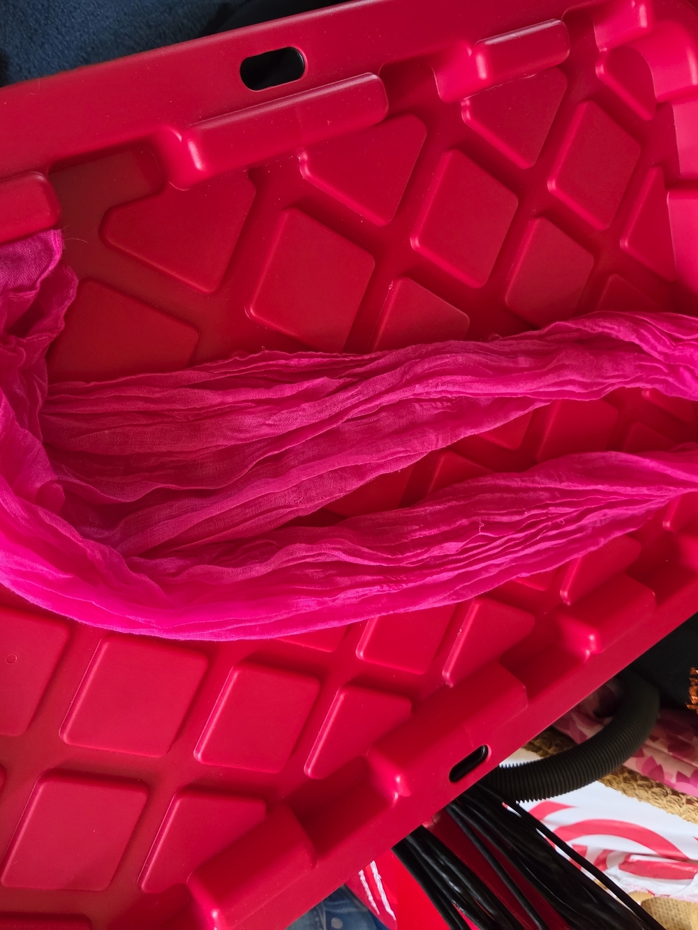 Women's Lightweight Scarf in Bright Fuchsia